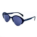 Italia Independent Blaue Metall-Sonnenbrille