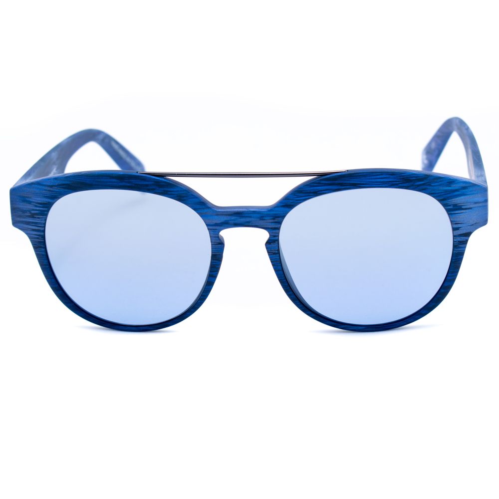 Italia Independent Blaue Sonnenbrille aus Acetat