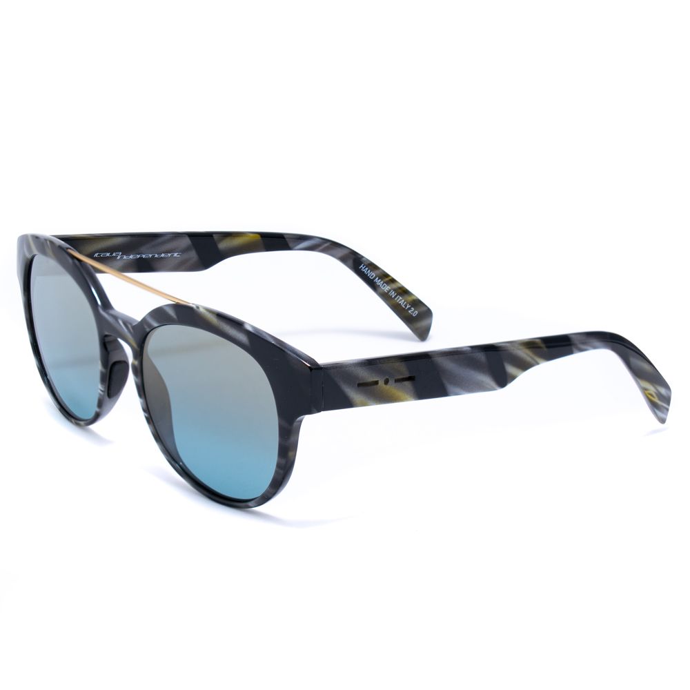 Italia Independent Grey Acetate Sunglasses