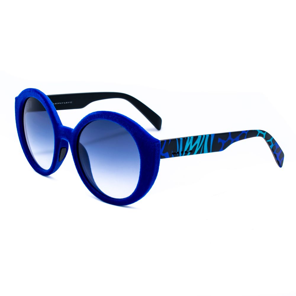 Italia Independent Blaue Sonnenbrille aus Acetat