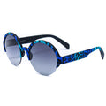 Italia Independent Blaue Sonnenbrille aus Acetat