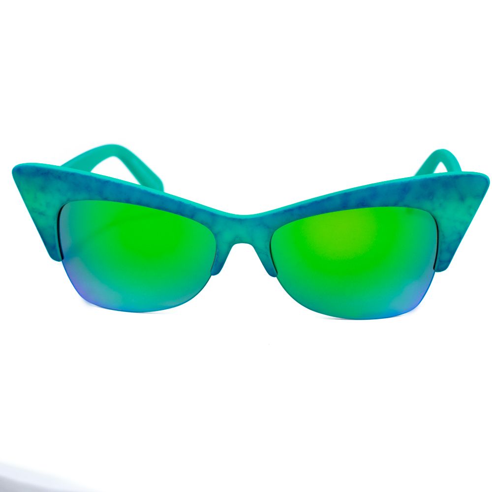 Italia Independent Blaue Sonnenbrille aus Acetat