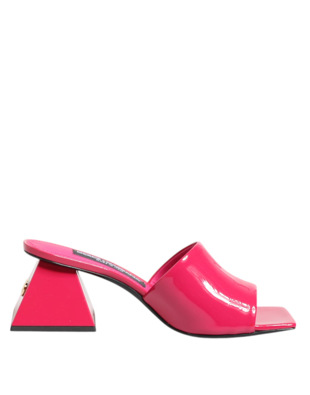 Dolce & Gabbana Rosa Open Toe Block Heel Mules Sandals Shoes