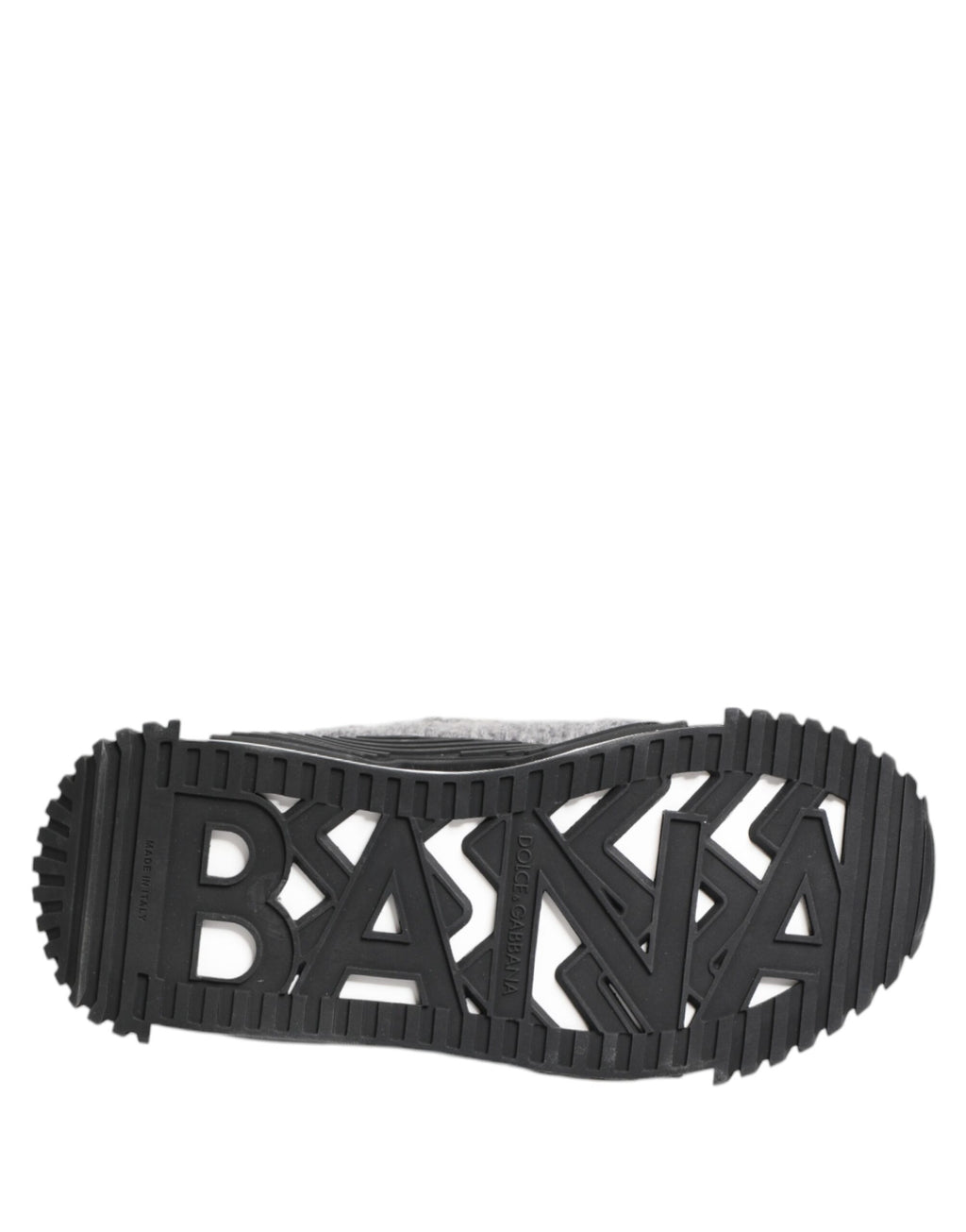Dolce & Gabbana Black Grey NS1 Low Top Trainers Shoes