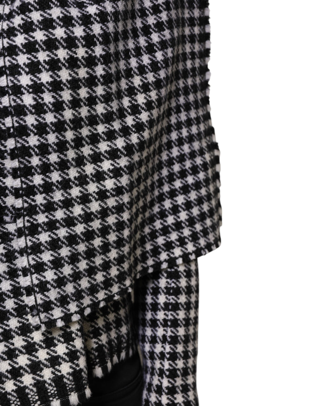 Dolce & Gabbana Multicolored Monochromatic Patterned Wool Jacket