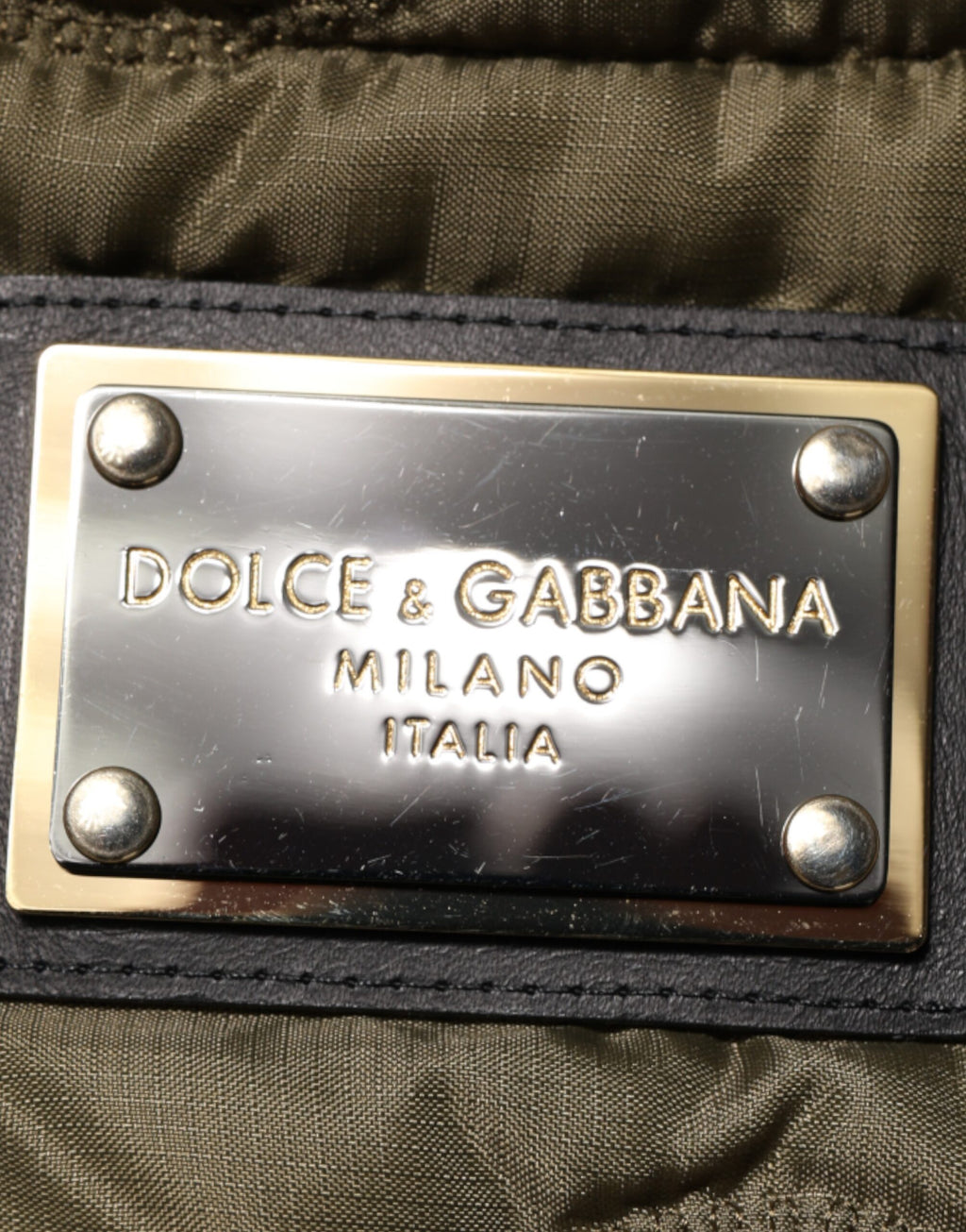 Dolce & Gabbana Multicolor Patchwork Quilted Polyester Jacket