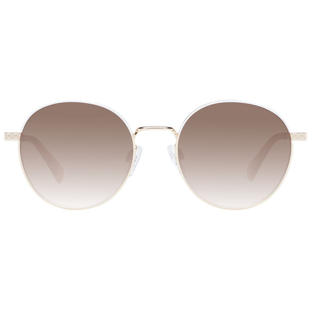 Ted Baker Sonnenbrille aus Goldmetall