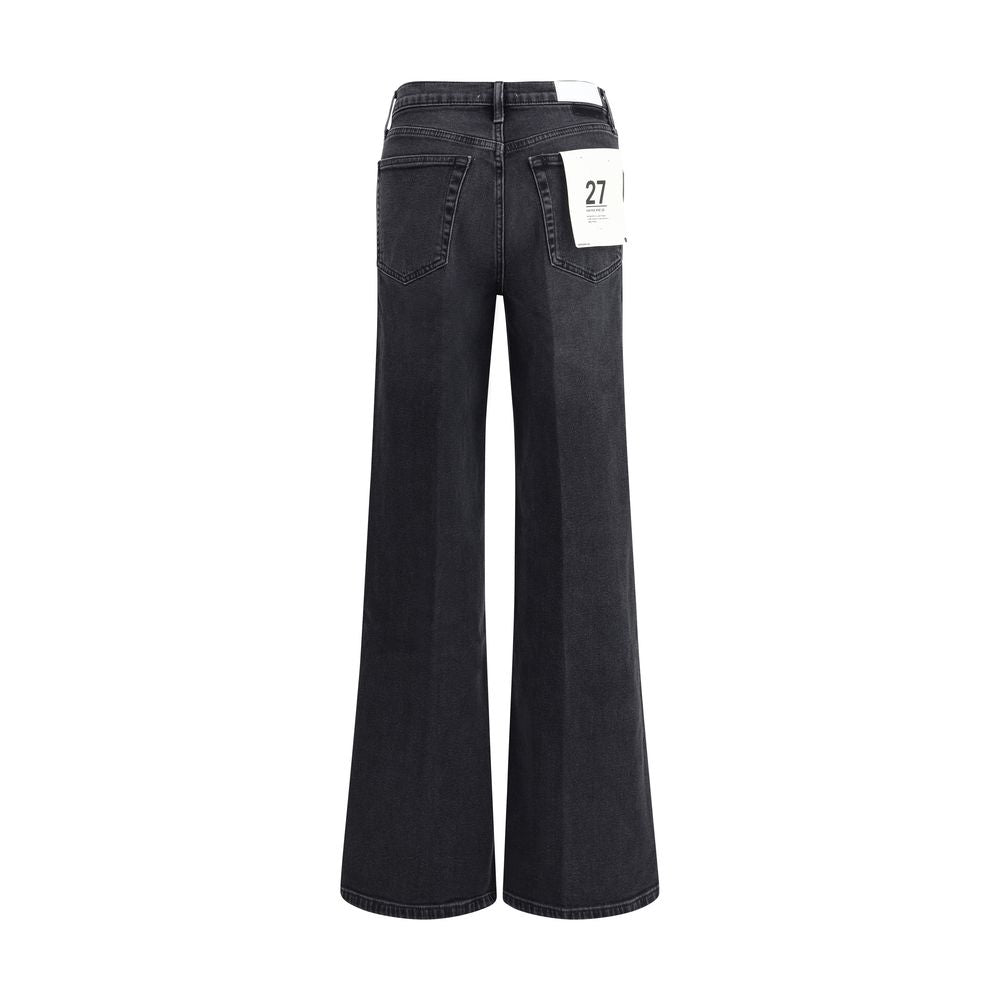 RE/DONE Schwarze Baumwolljeans Denim