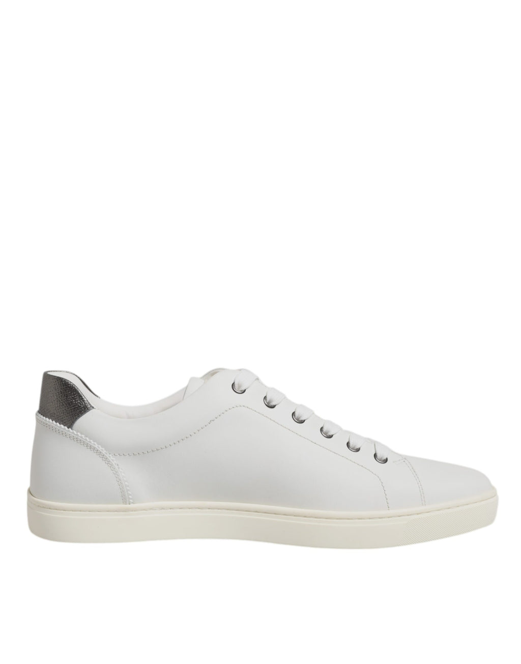 Dolce & Gabbana White Sacred Heart Men's Low Top Sneakers Shoes