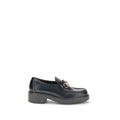 Gucci Schwarze "Bos Taurus" Kalbsleder Loafer zum Hineinschlüpfen