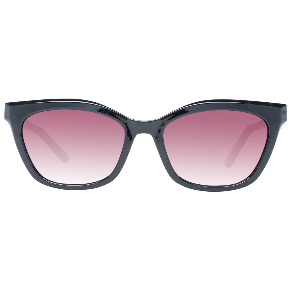 Ted Baker Sonnenbrille aus schwarzem Zellulosepropionat