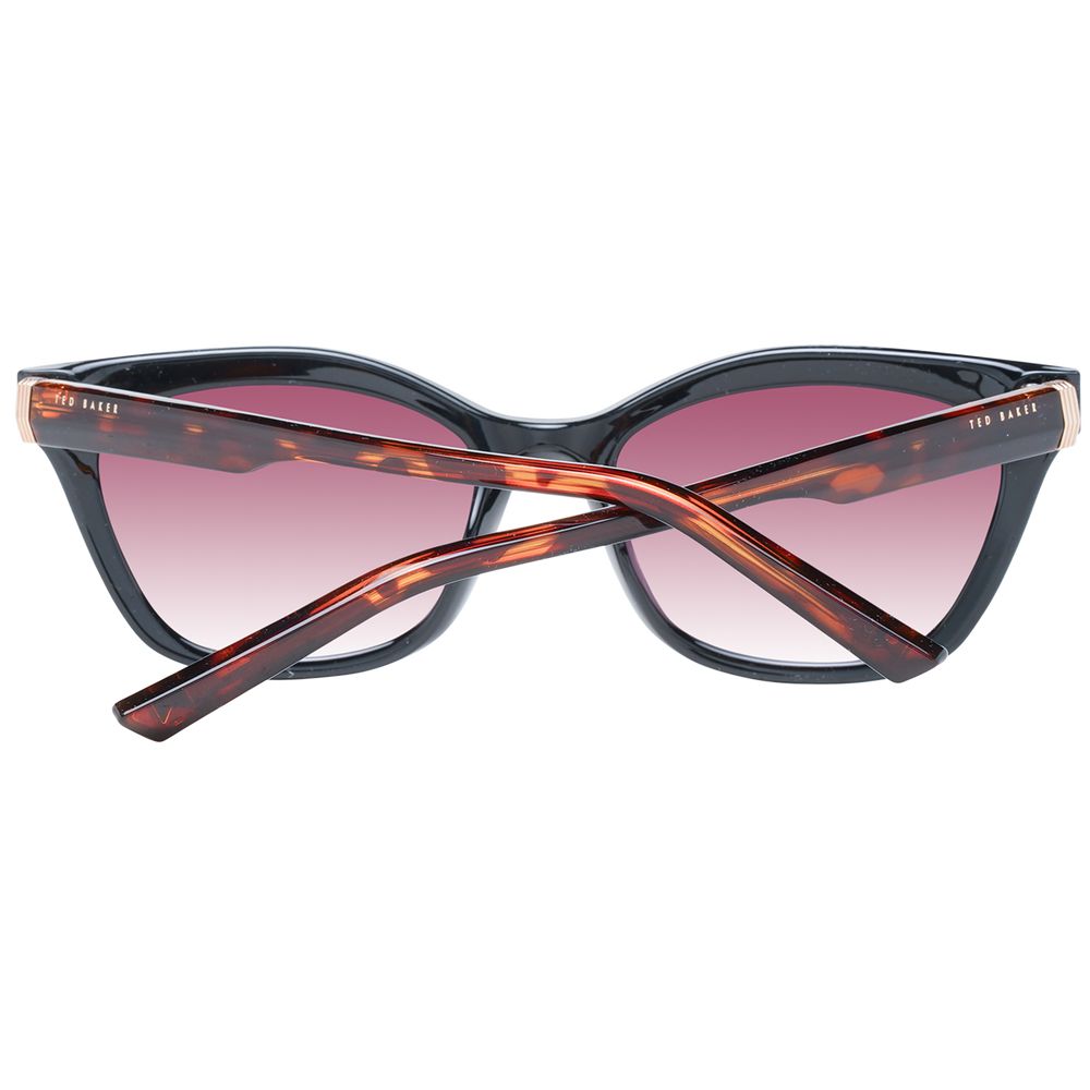 Ted Baker Sonnenbrille aus schwarzem Zellulosepropionat
