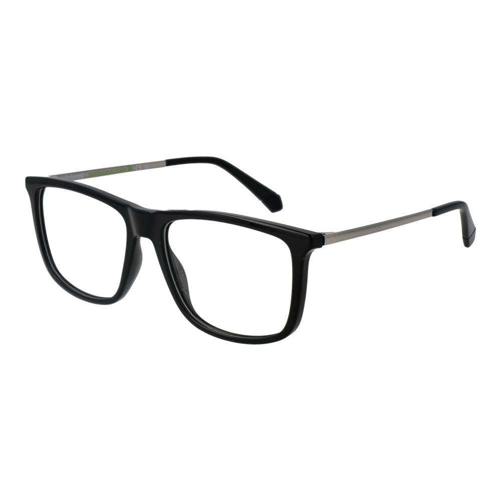Polaroid Black Polyester Eyeglasses (Frames)