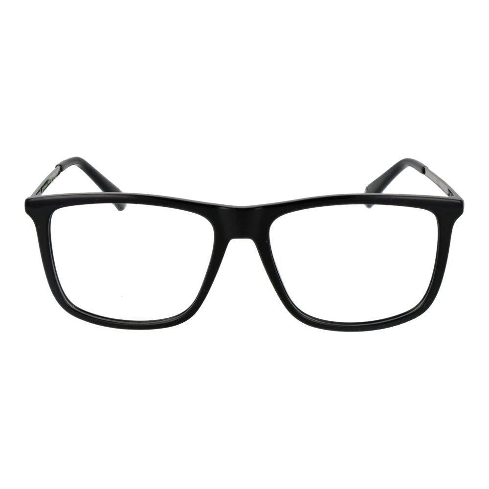 Polaroid Black Polyester Eyeglasses (Frames)