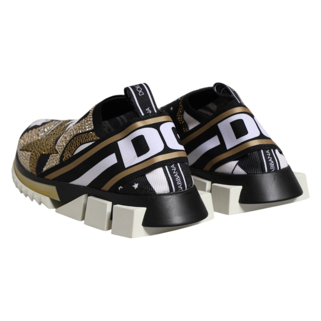 Dolce & Gabbana Multicolor Sorrento Low Top Turnschuhe Schuhe