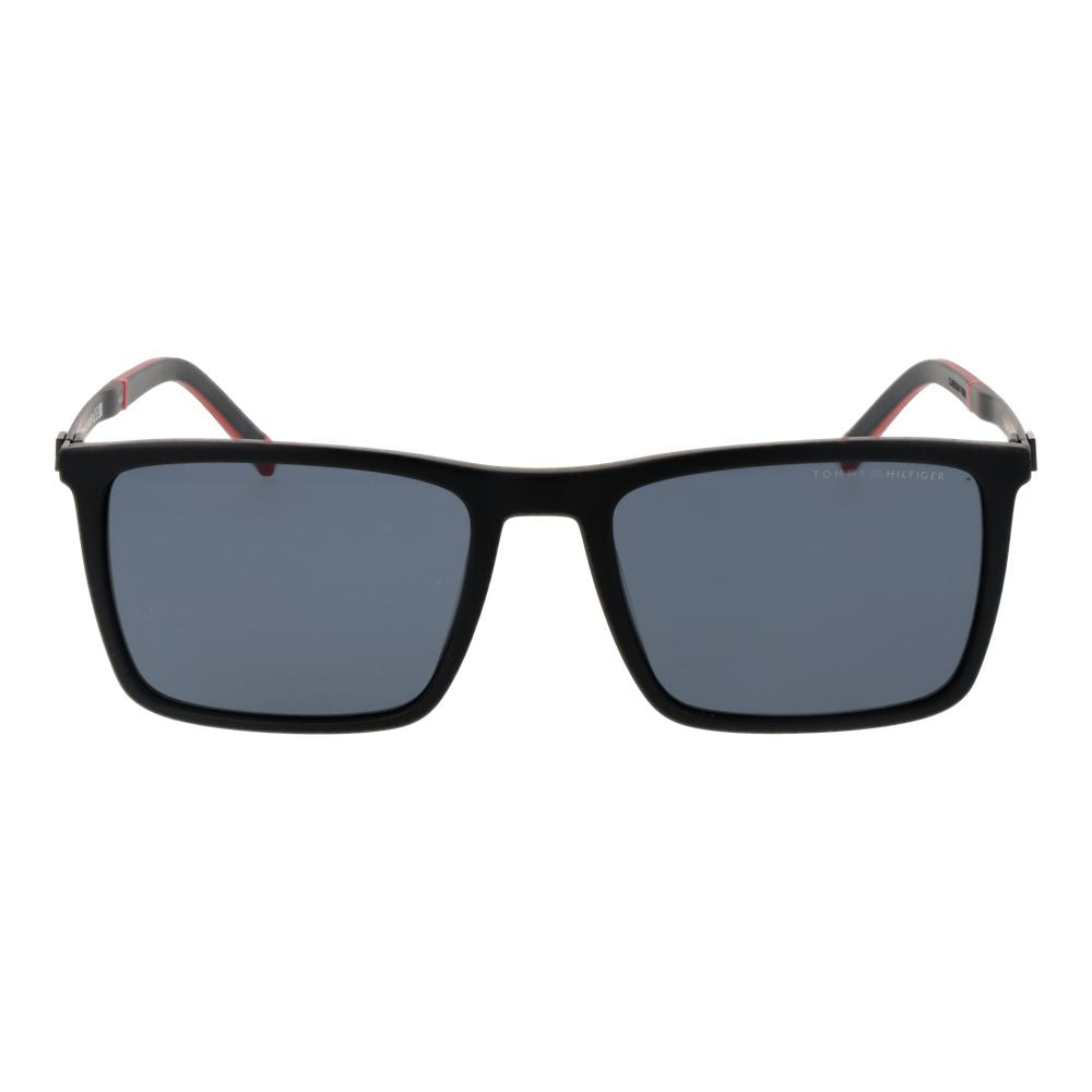 Tommy Hilfiger Schwarze Sonnenbrille aus Acetat