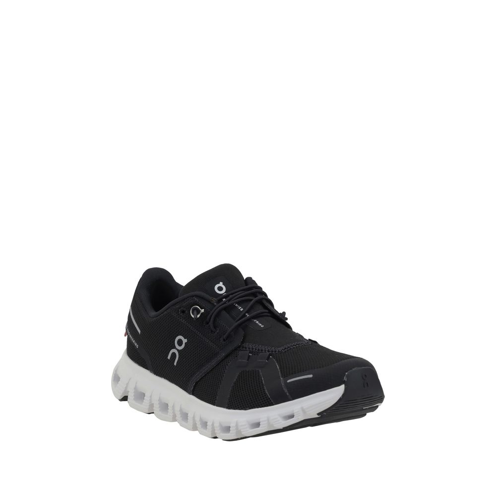 ON Black Polyester Sports Shoes