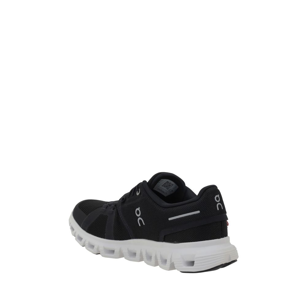 ON Black Polyester Sports Shoes