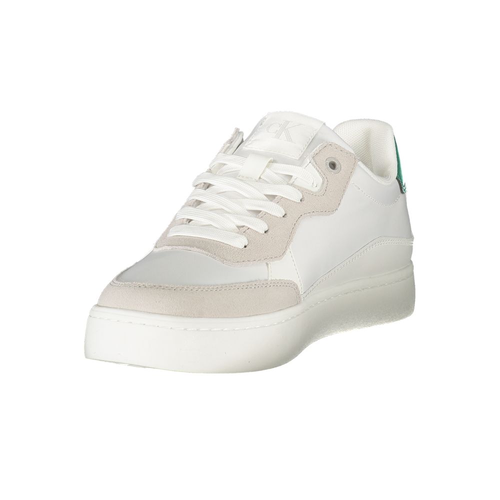 Calvin Klein Bianco Polyurethane Herren Sneaker