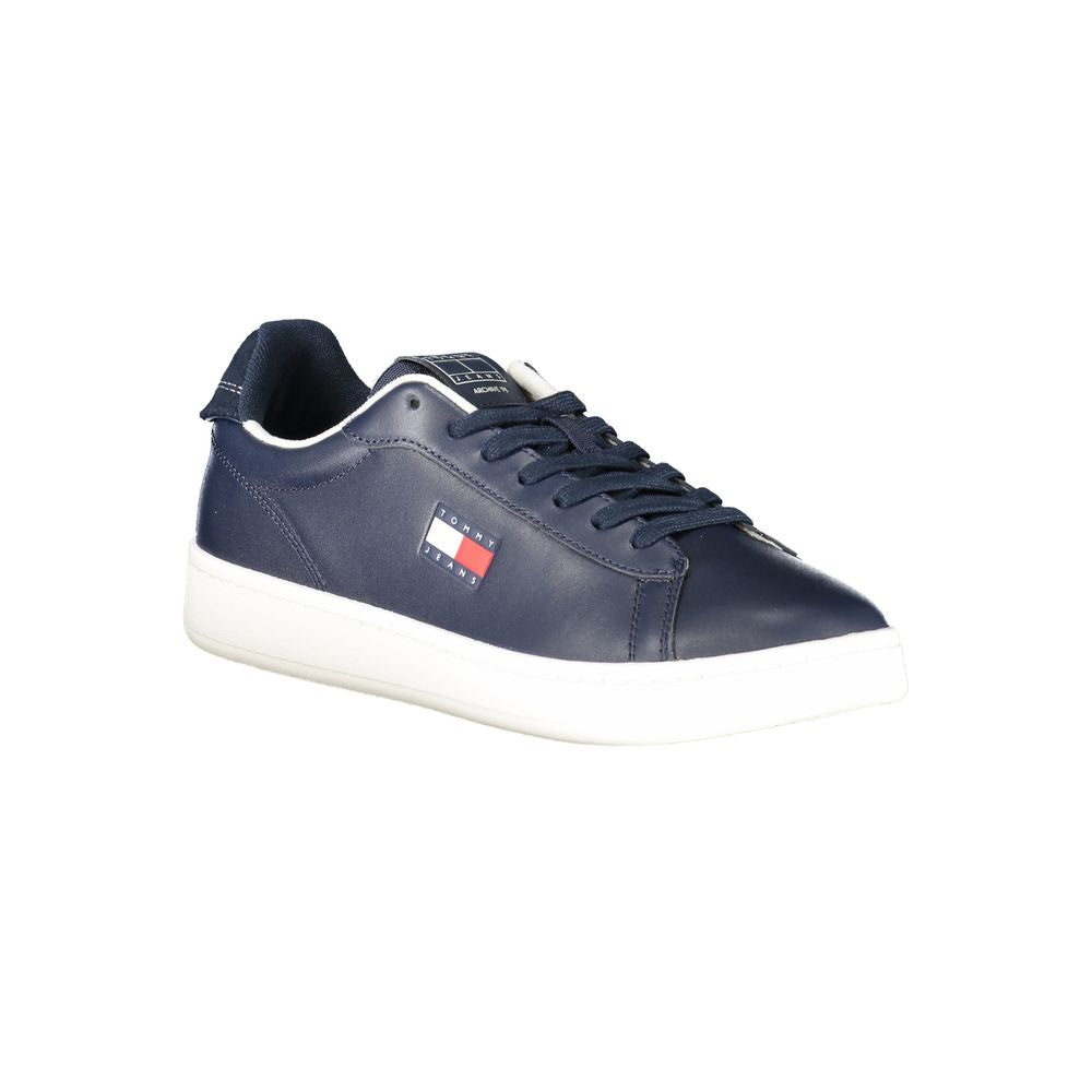 Tommy Hilfiger Blue Polyester Sneakers