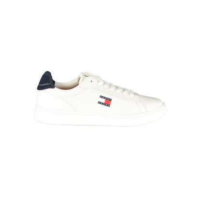 Tommy Hilfiger Weißes Leder Herren Sneaker