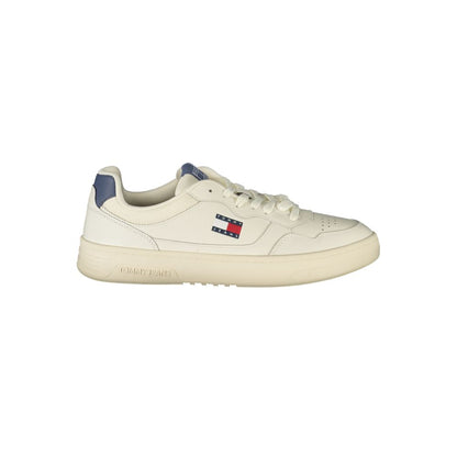Tommy Hilfiger Weißes Leder Herren Sneaker
