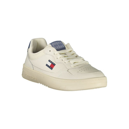 Tommy Hilfiger Weißes Leder Herren Sneaker