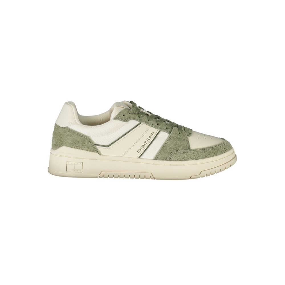 Tommy Hilfiger Weißes Leder Herren Sneaker