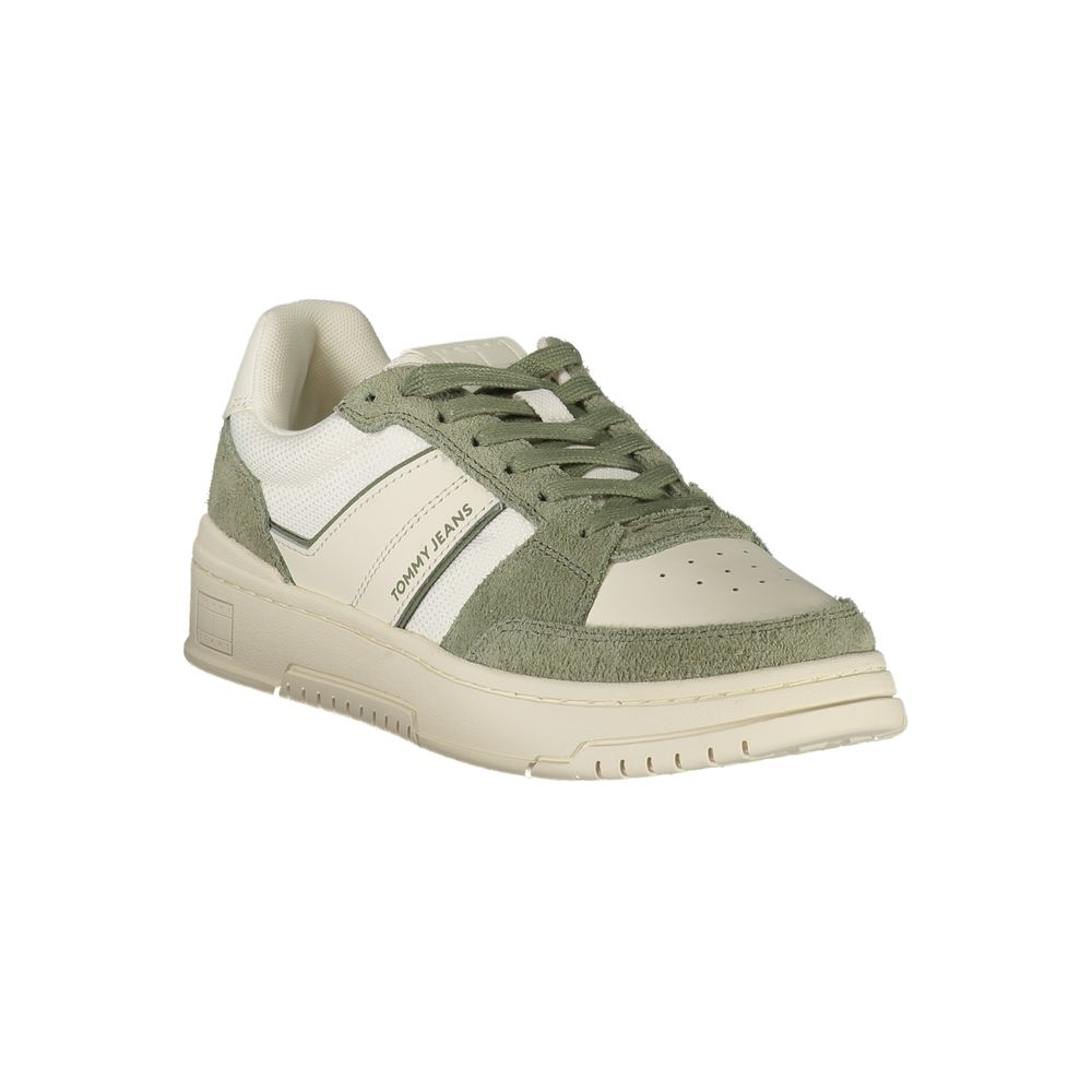 Tommy Hilfiger Weißes Leder Herren Sneaker