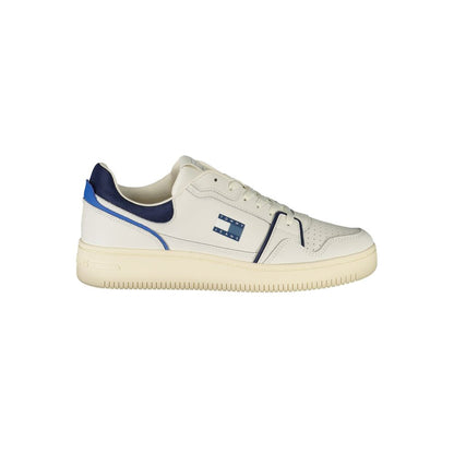 Tommy Hilfiger Weißes Leder Herren Sneaker
