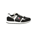 Tommy Hilfiger Schwarzer Sneaker aus Polyurethan für Herren