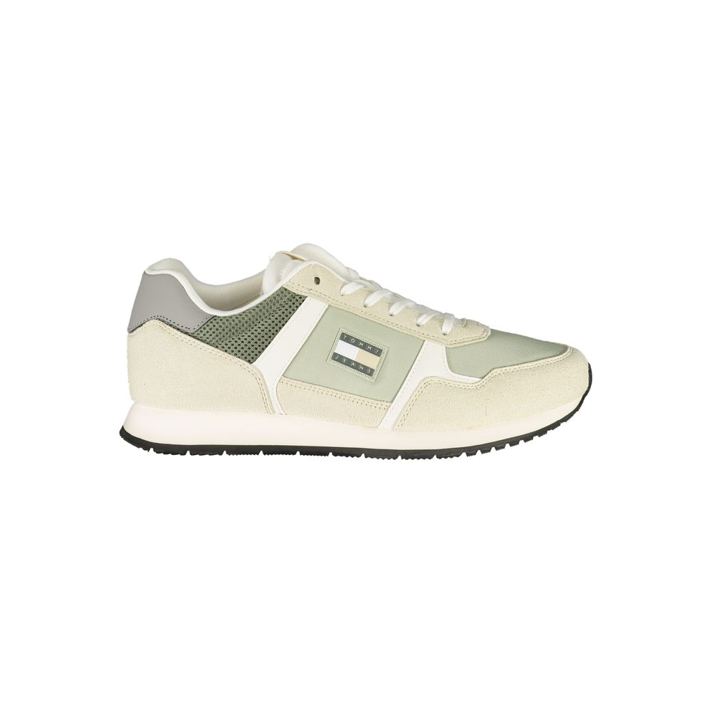 Tommy Hilfiger Verde Poliestere Herren-Sneaker