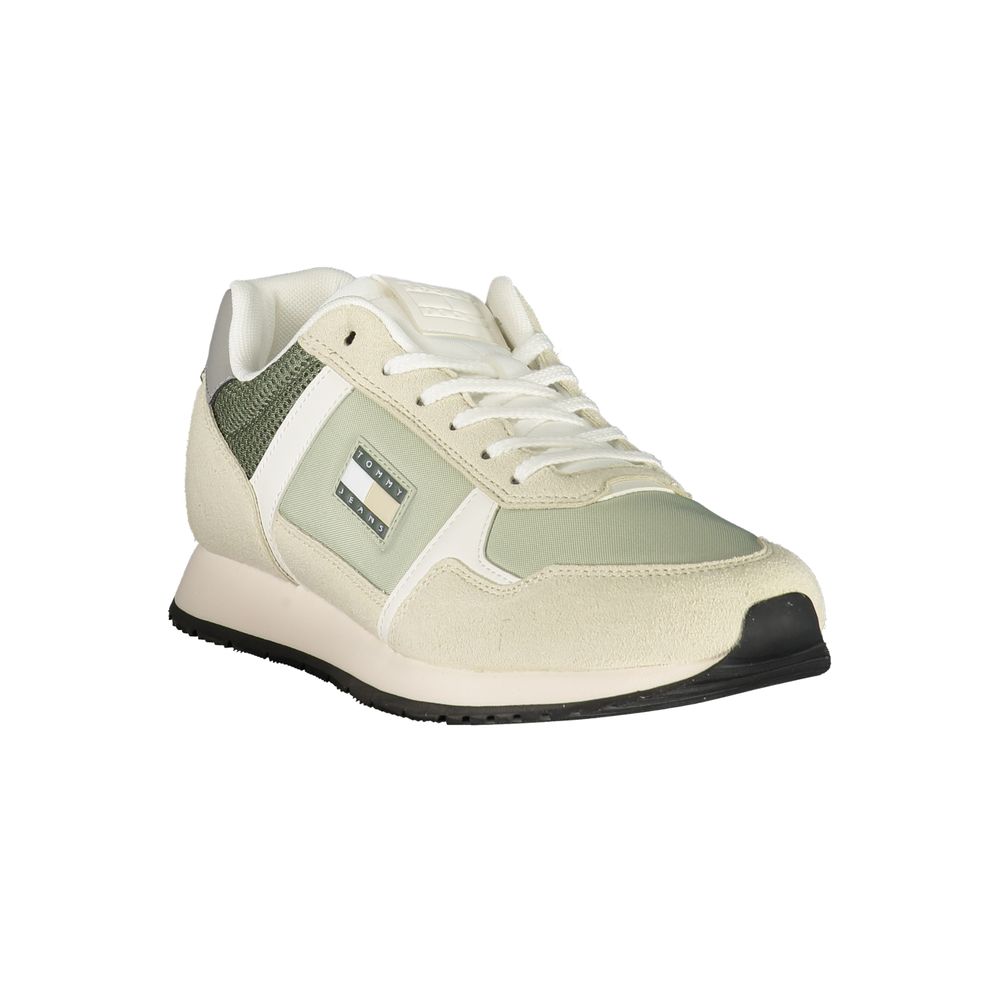 Tommy Hilfiger Verde Poliestere Herren-Sneaker