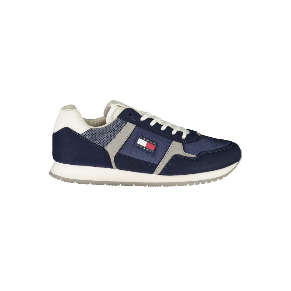 Tommy Hilfiger Blauer Sneaker aus Polyurethan für Herren