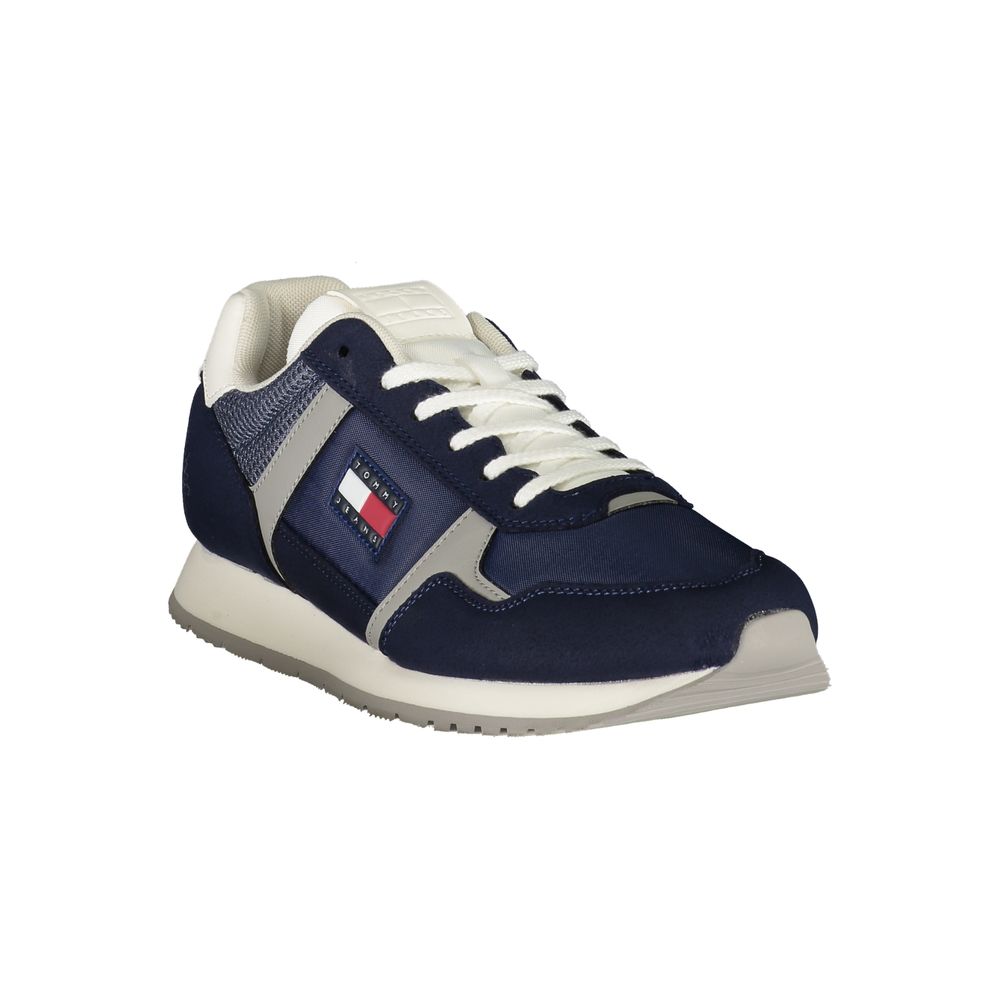 Tommy Hilfiger Blauer Sneaker aus Polyurethan für Herren