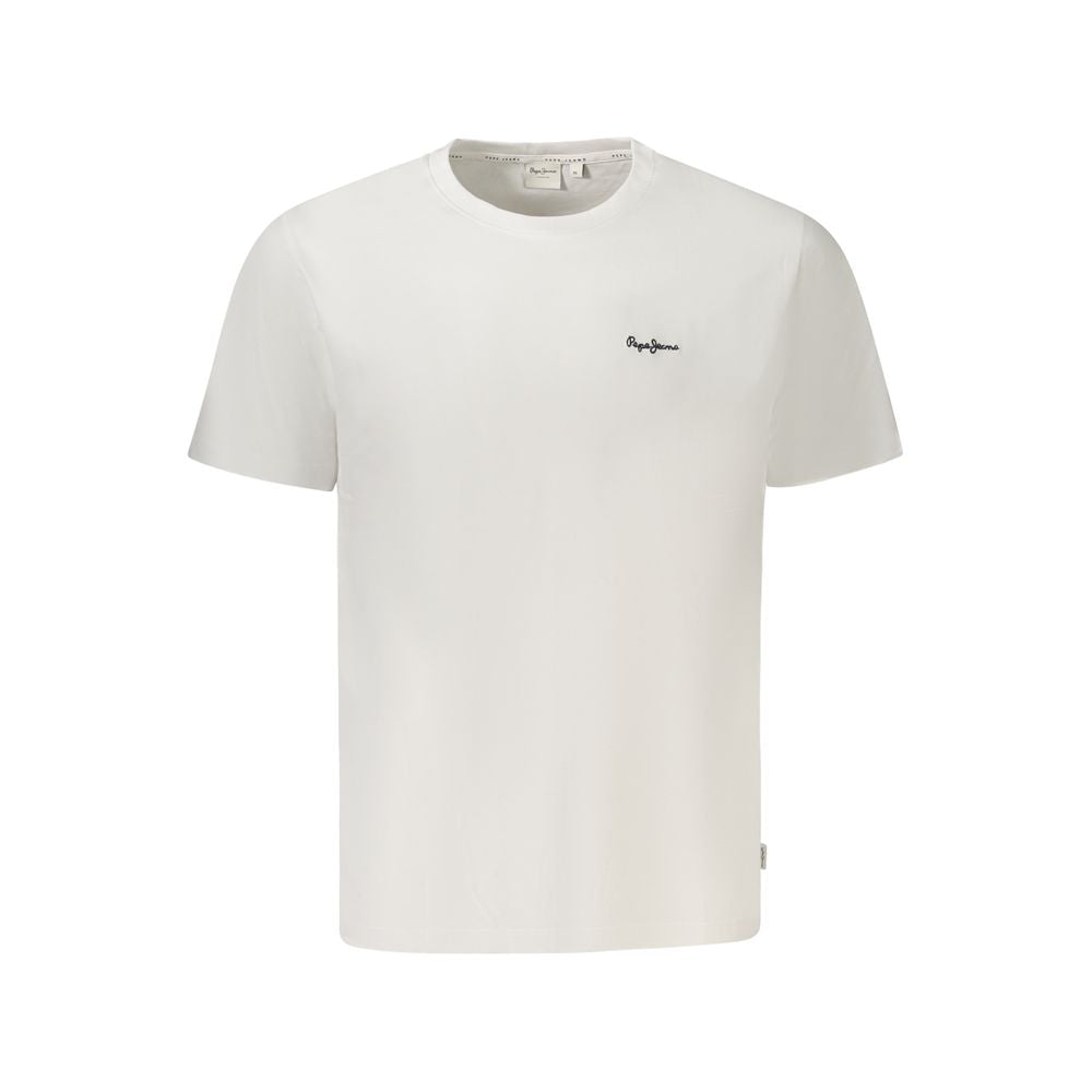 Pepe Jeans Bianco Baumwoll-T-Shirt für Herren