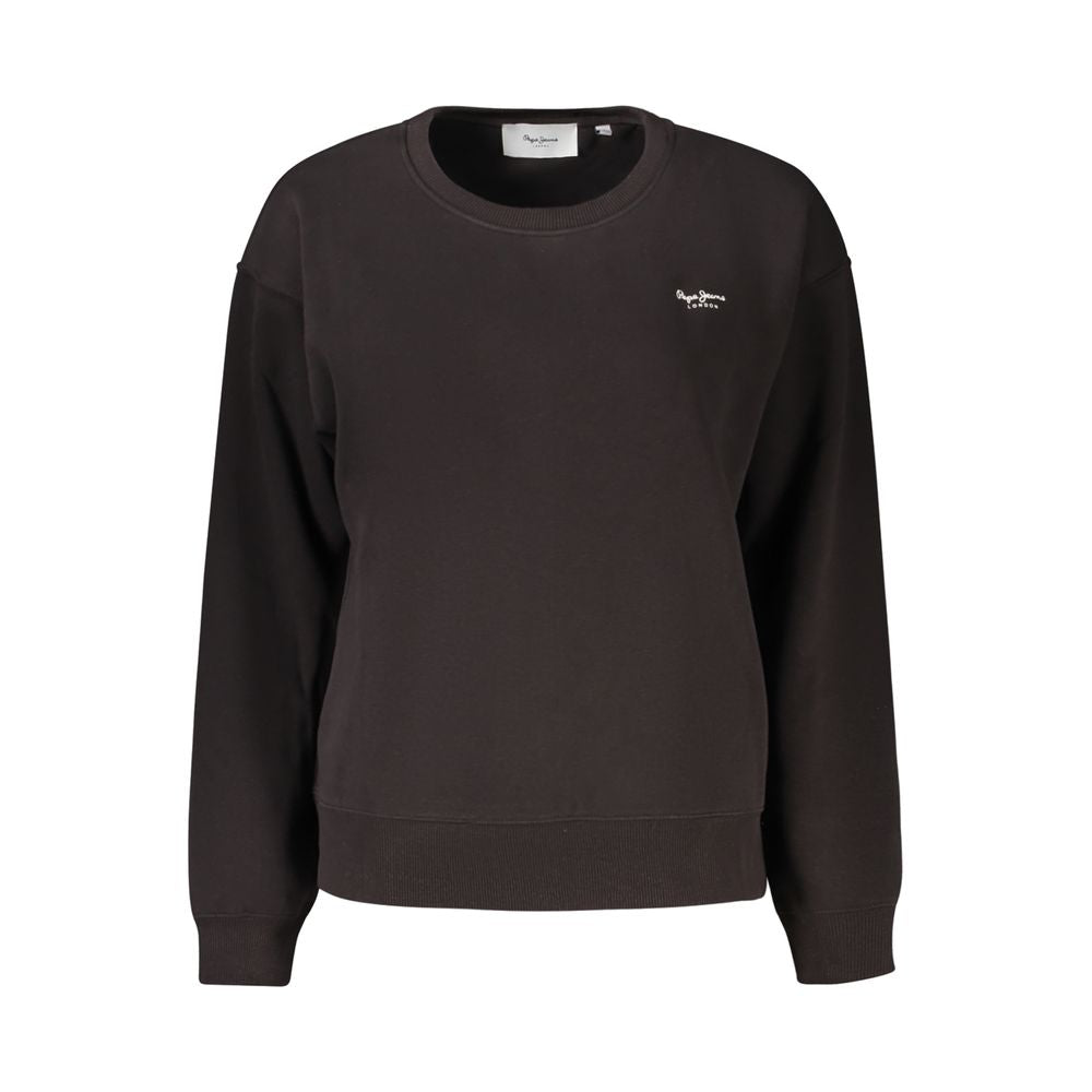 Pepe Jeans Schwarzer Baumwollpullover für Frauen