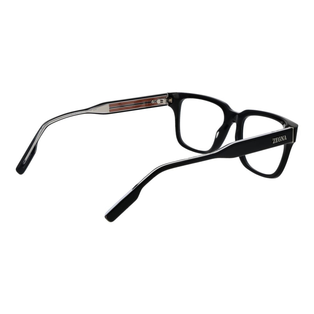 Ermenegildo Zegna Black Acetate Glasses (Frame)