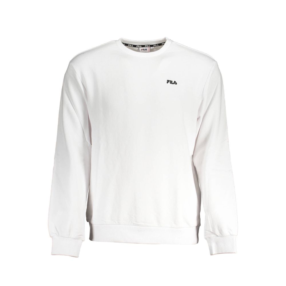 Fila Men's White Cotton Jumper