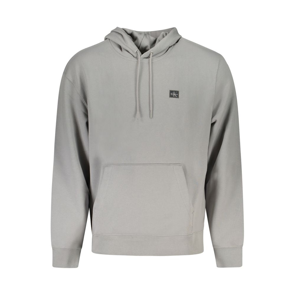 Calvin Klein Grauer Pullover aus recyceltem Polyester für Männer