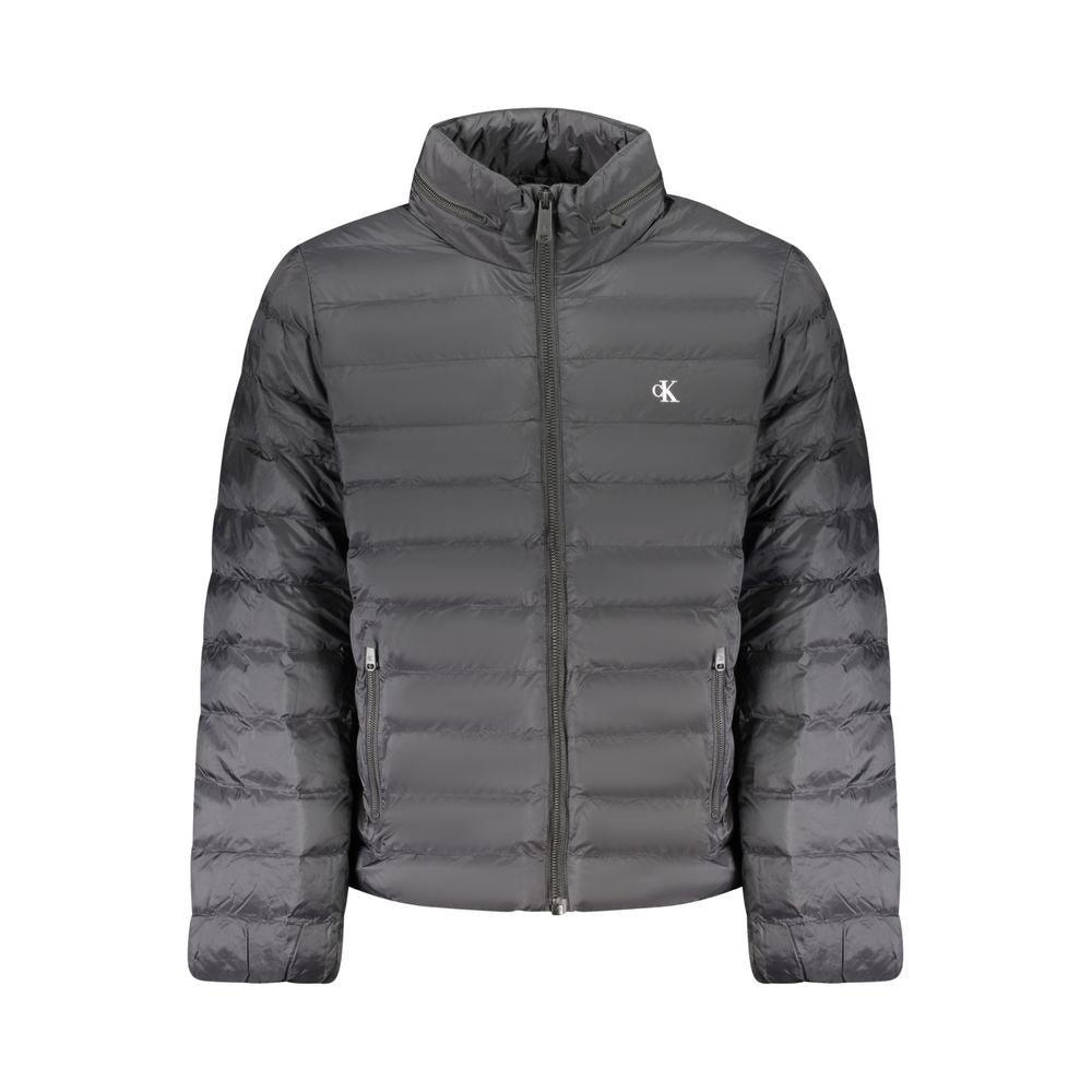 Calvin Klein Schwarze Polyamid-Jacken & Mantel