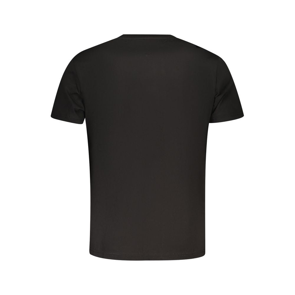 Tommy Hilfiger Schwarzes Baumwoll-T-Shirt für Herren