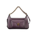 Coccinelle Lila Lederhandtasche