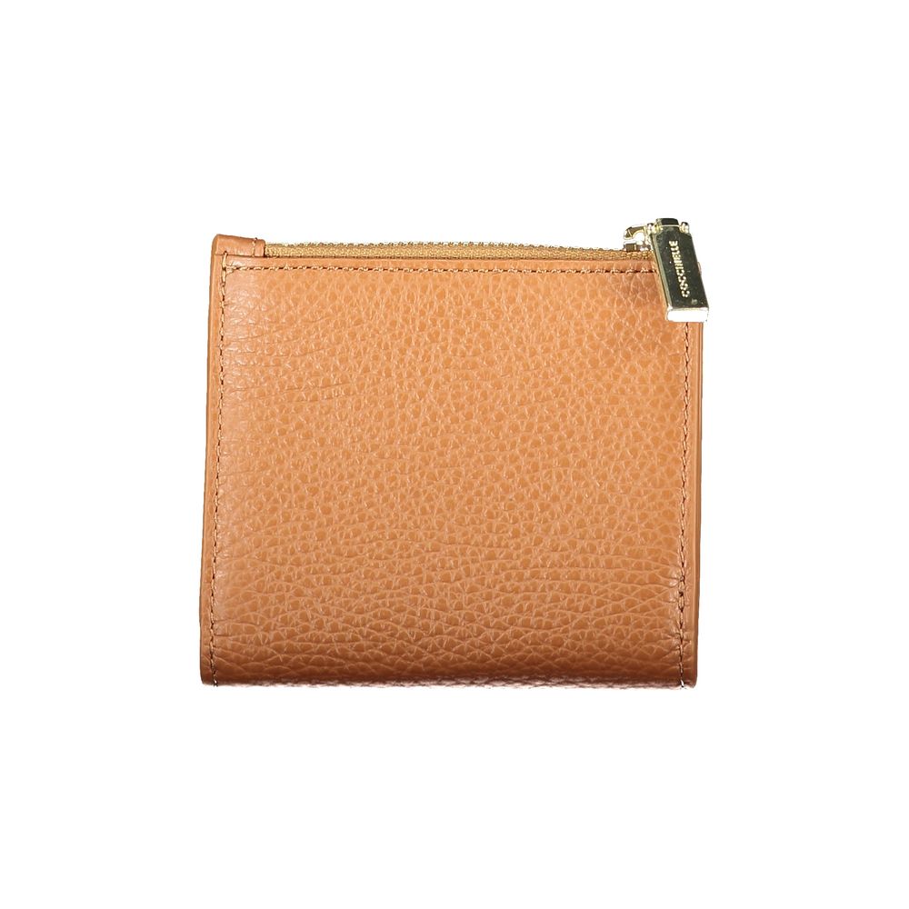 Coccinelle Marrone Leder Damen Geldbörse