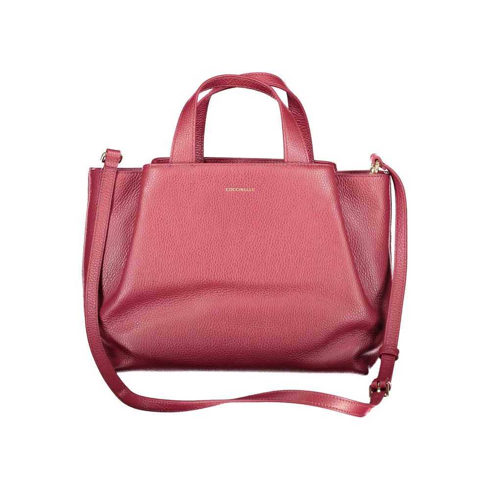 Coccinelle Lilac Leather Women's Handbag