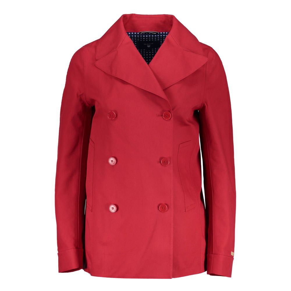 Gant Red Cotton Jackets &