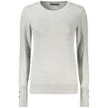 Guess Jeans Grey Viscose Sweater for Women