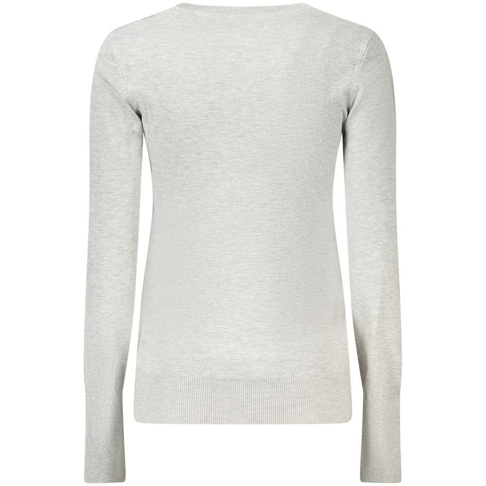 Guess Jeans Grey Viscose Sweater for Women