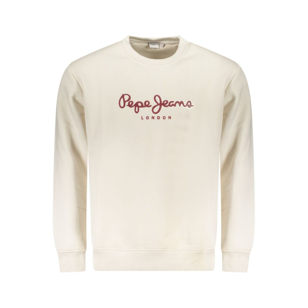 Pepe Jeans Bianco Baumwoll-Sweatshirt für Herren