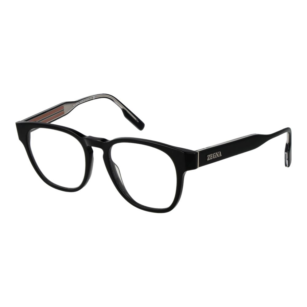 Ermenegildo Zegna Schwarze Brille aus Acetat (Gestell)